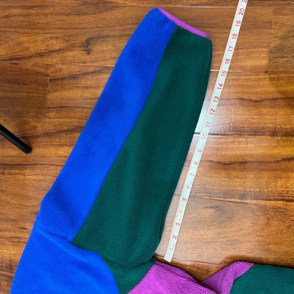 New Balance Salehe Bembury Yurt Fleece Pullover Jacket Nightwatch Green Size XL - Picture 10 of 10